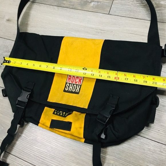 ROCKSHOX TIMBUK2 DESIGN Vintage 90’s Messenger Bag Rare! - Picture 6 of 8